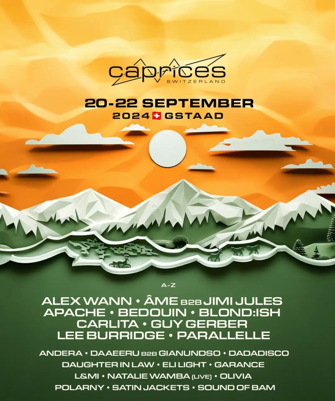 Caprices Festival Gstaad 2024